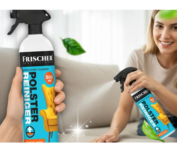 Frischer Professional Płyn do tapicerki + szczotka + mikrofibra - 1575887 - zdjęcie 4